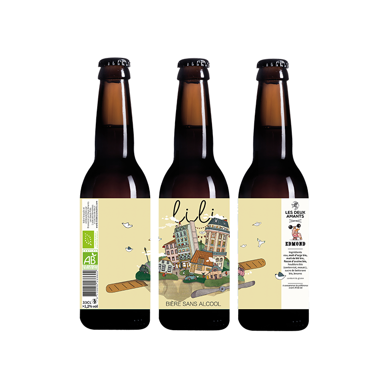 LILI BIERE SANS ALCOOL LES DEUX AMANTS