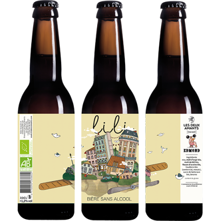 LILI BIERE SANS ALCOOL LES DEUX AMANTS