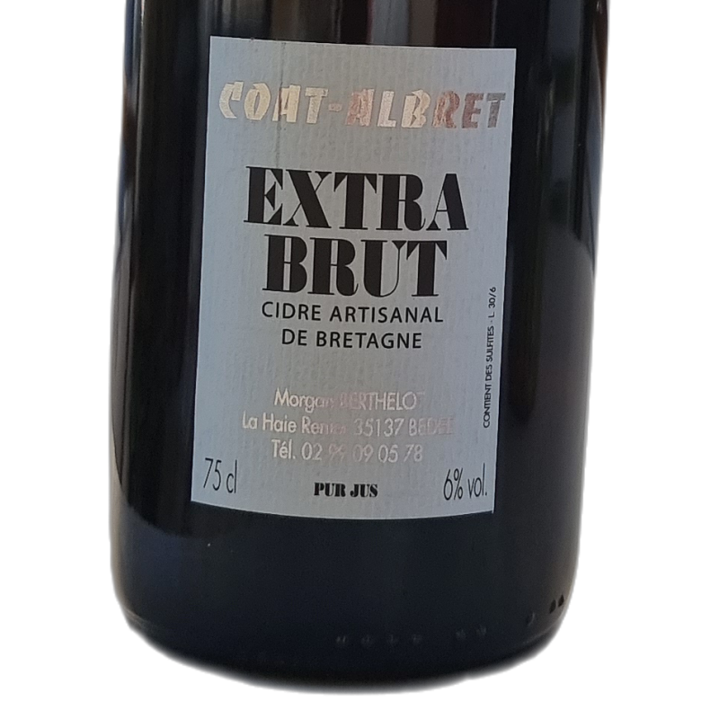 Cidre COAT-ALBRET EXTRA BRUT