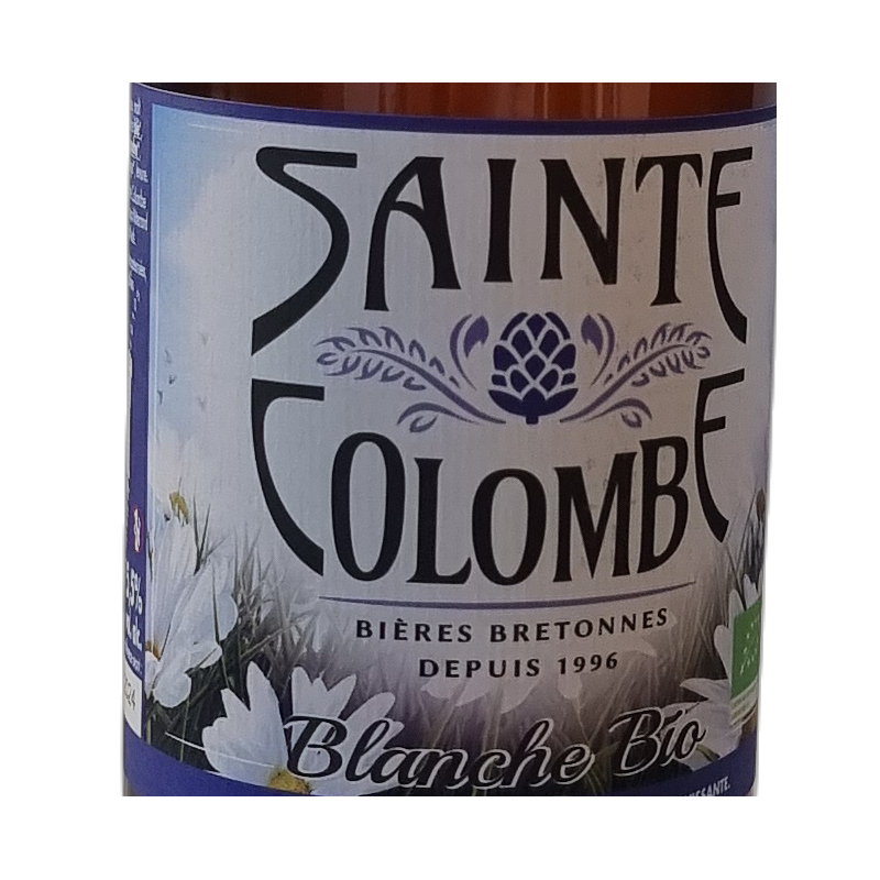 BIERE SAINTE COLOMBE BLANCHE 75CL