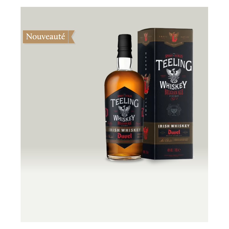 Blended whisky  IRLANDAIS  Teeling Small Batch Duvel