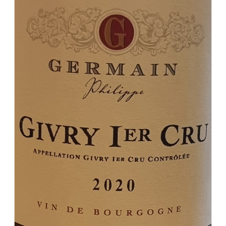 GIVRY 1ER CRU ROUGE