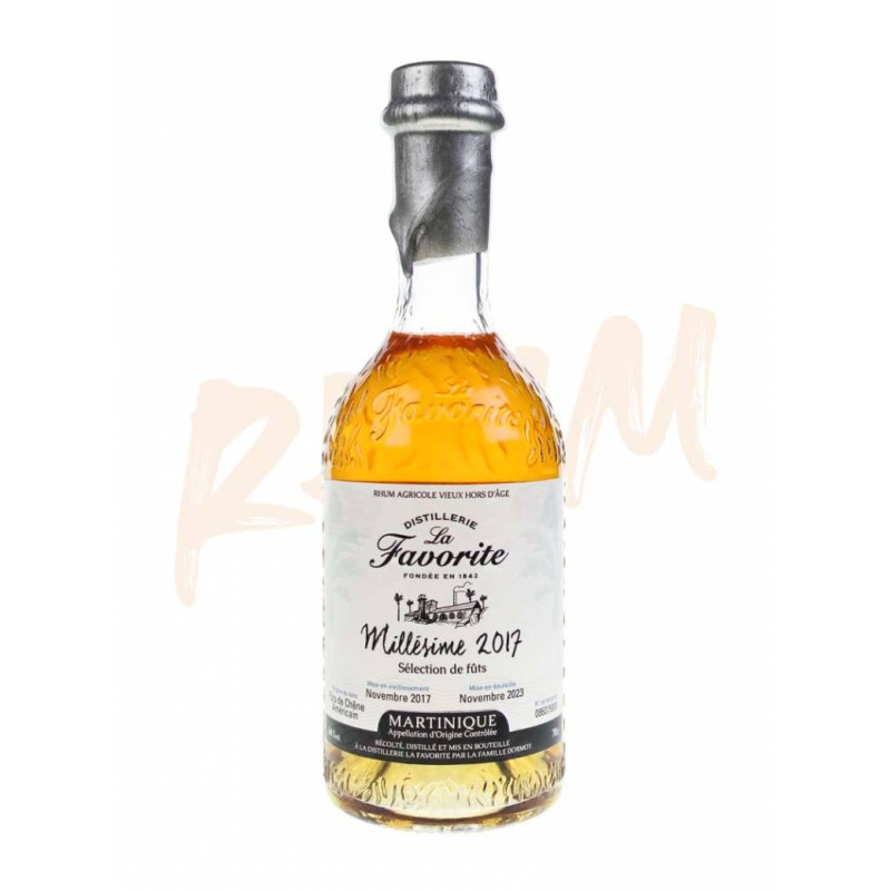RHUM LA FAVORITE MILLESIME 2017