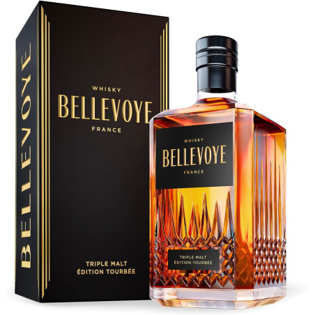 WHISKY BELLEVOYE - TOURBE (NOIR)
