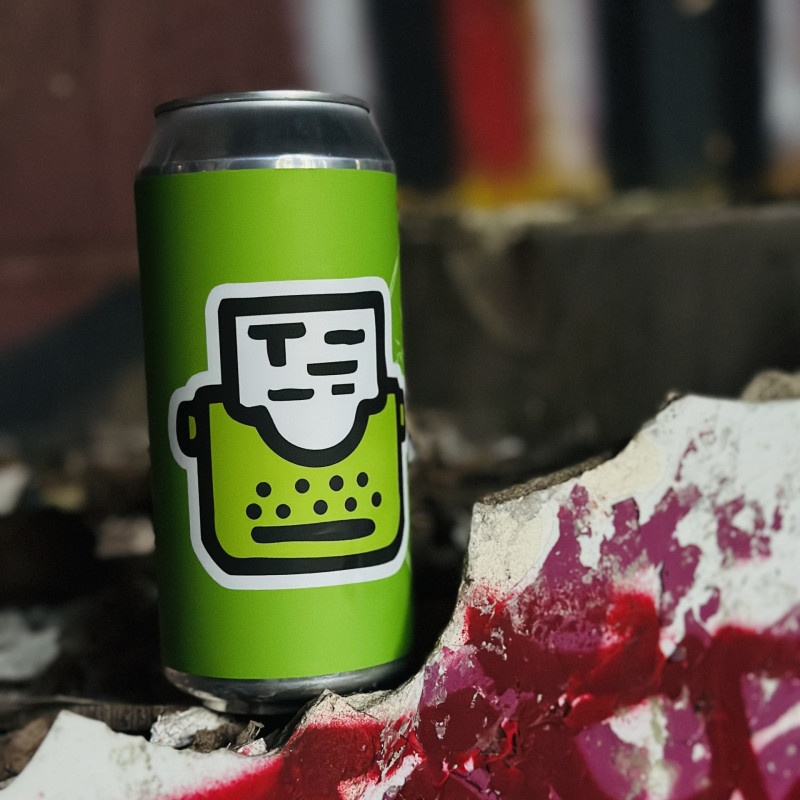 BRASSERIE O'CLOCK CANETTE MACHINE A ECRIRE