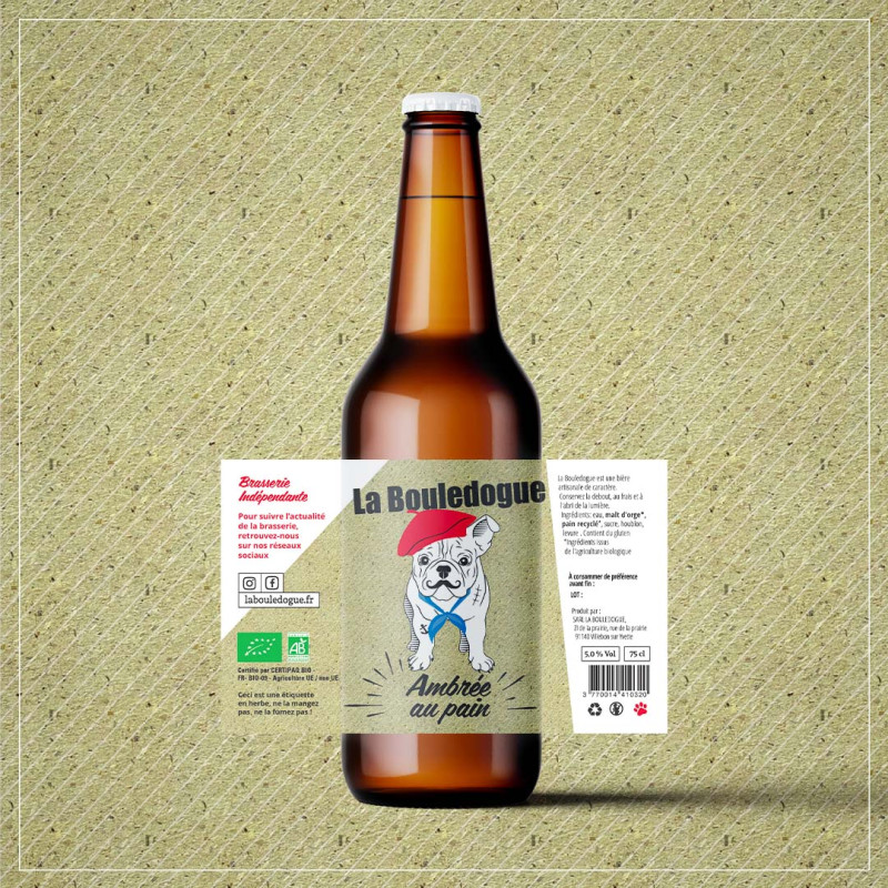 La Bouledogue - AMBREE AU PAIN BIO