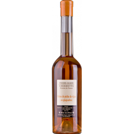 Crème de Pêche de Vigne au Gingembre